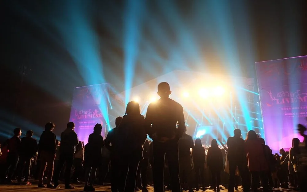 Blue Light Party Experience